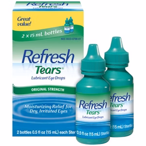 Dry eye treatment with artificial tears
